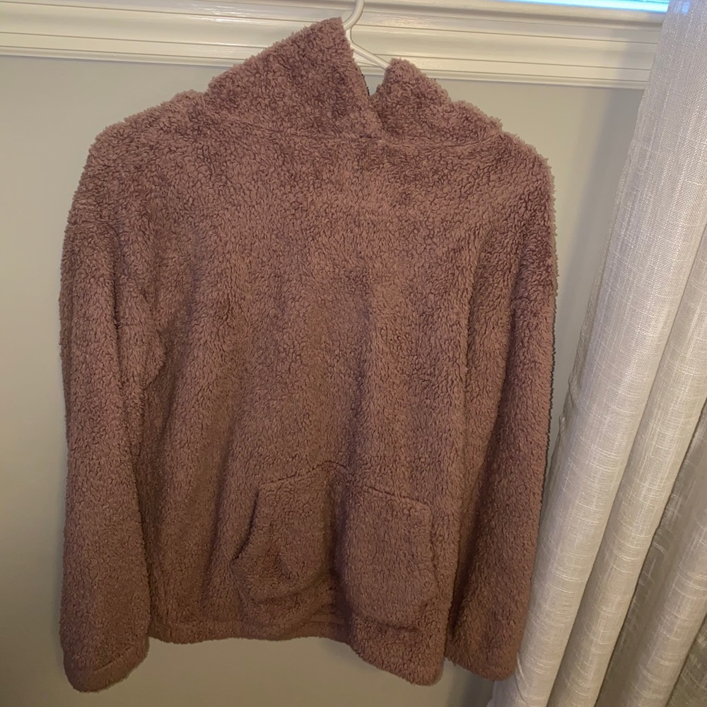 Purple fuzzy Jacket